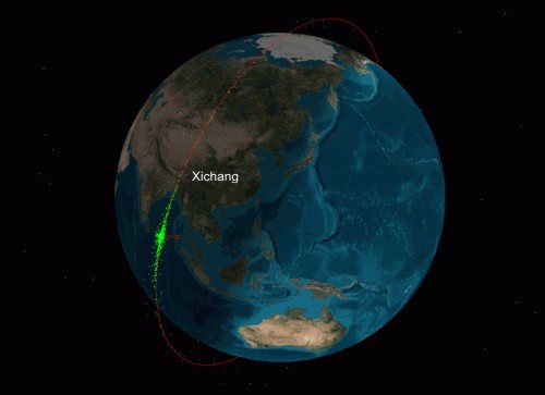 Zostrelenie satelitu