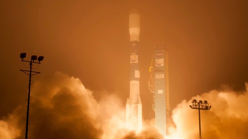 Ze startu družice OCO-2