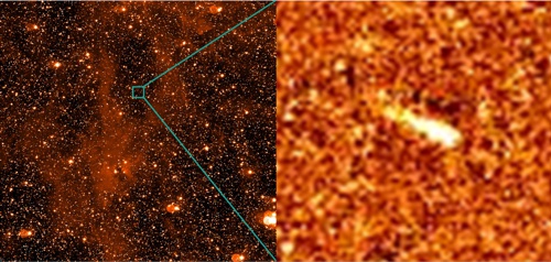 Planetka P/2010 A2 pozorovaná systémem OSIRIS