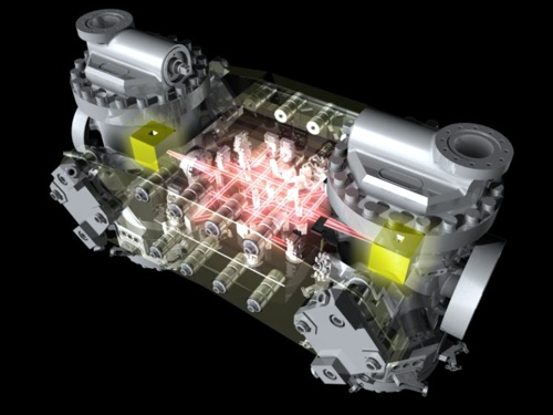 Testovací hmotnosti v sondě LISA Pathfinder