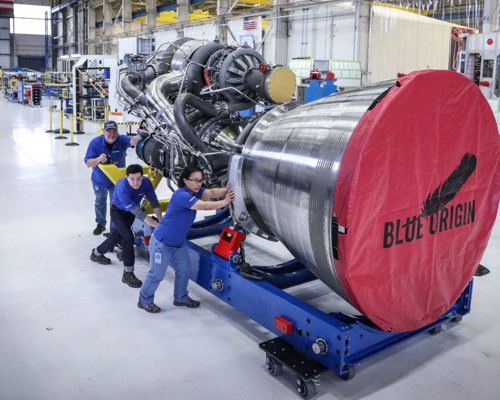 Motor BE-4 společnosti Blue Origin