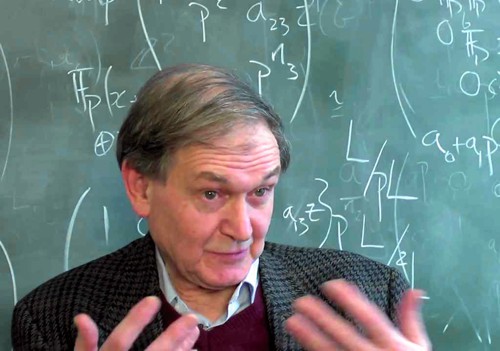 Nositel Nobelovy ceny sir Roger Penrose