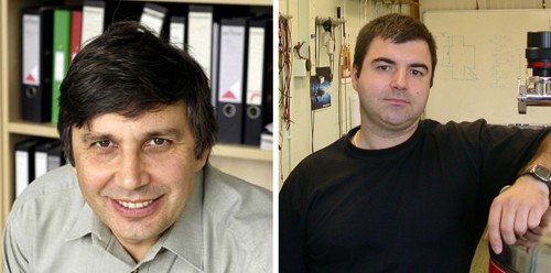 Andre Geim, Konstantin Sergejevič Novoselov